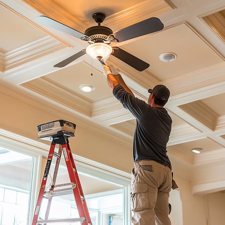 Light & Fan Installation